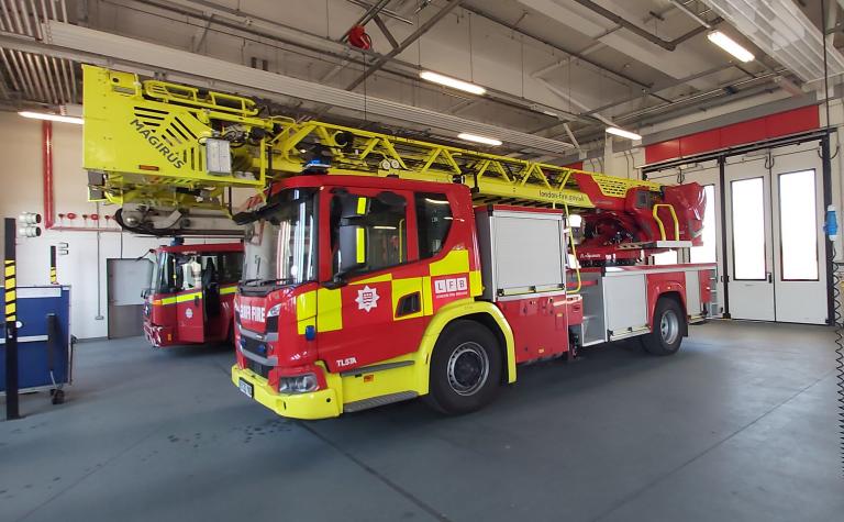 London fire brigade 32mtr ladder